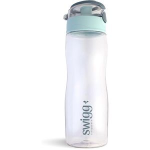 BPA Free Sports Water Bottle Leak Proof Reusable Clear Tritan Plastic 20.28 oz